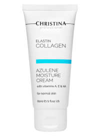 ElastinCollagen Azulene Moisture Cream with Vitamins A, E & HA for normal skin 60 мл