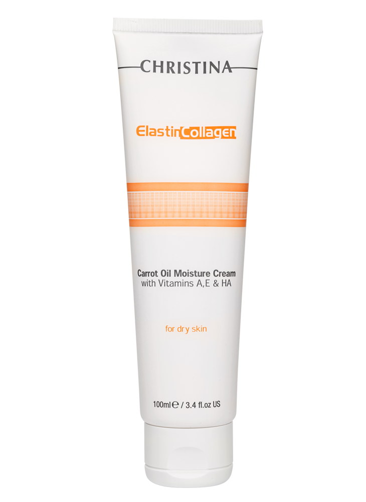 ElastinCollagen Carrot Oil Moisture Cream with Vitamins A, E & HA for dry skin от Christina