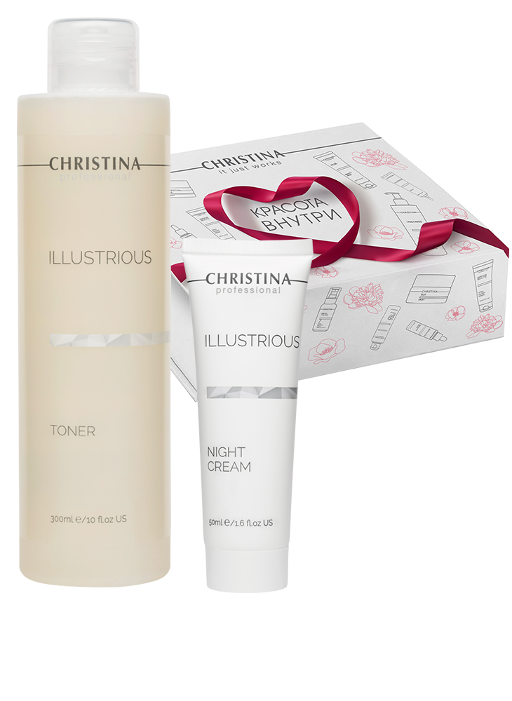 Illustrious Flawless tone & Rejuvenation / Night kit Christina Cosmetics - фото 1