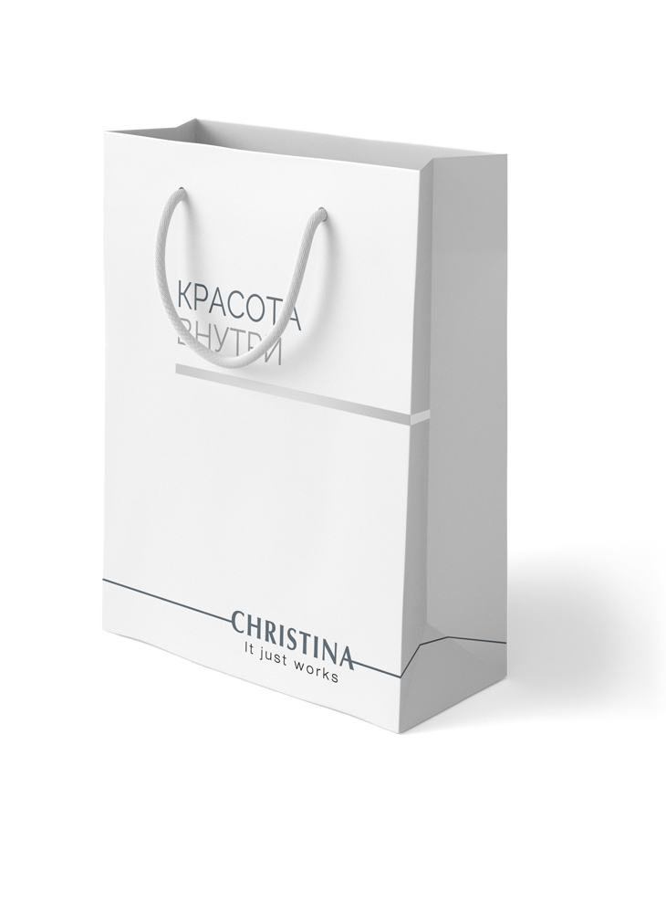 Gift Bag "Christina. Beauty inside" Christina Cosmetics