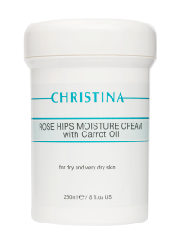 Rose Hips Moisture Cream with Carrot Oil for dry and very dry skin