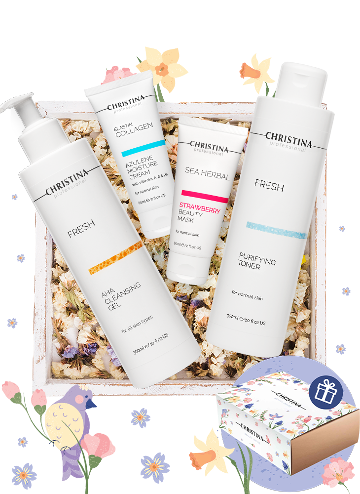 

Spring Kit for normal skin: super cleansing, moisturizing, nourishing - Весенний набор для нормальной кожи: супер-очищение, увлажнение, питание