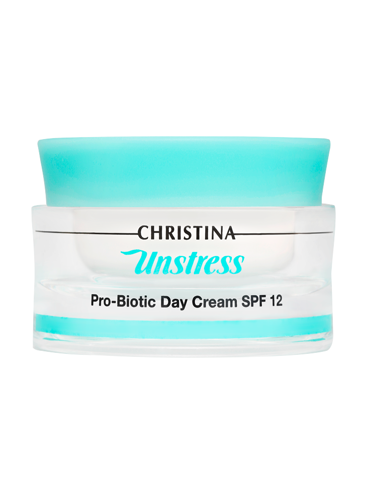 Unstress Probiotic Day Cream SPF 12 Christina Cosmetics