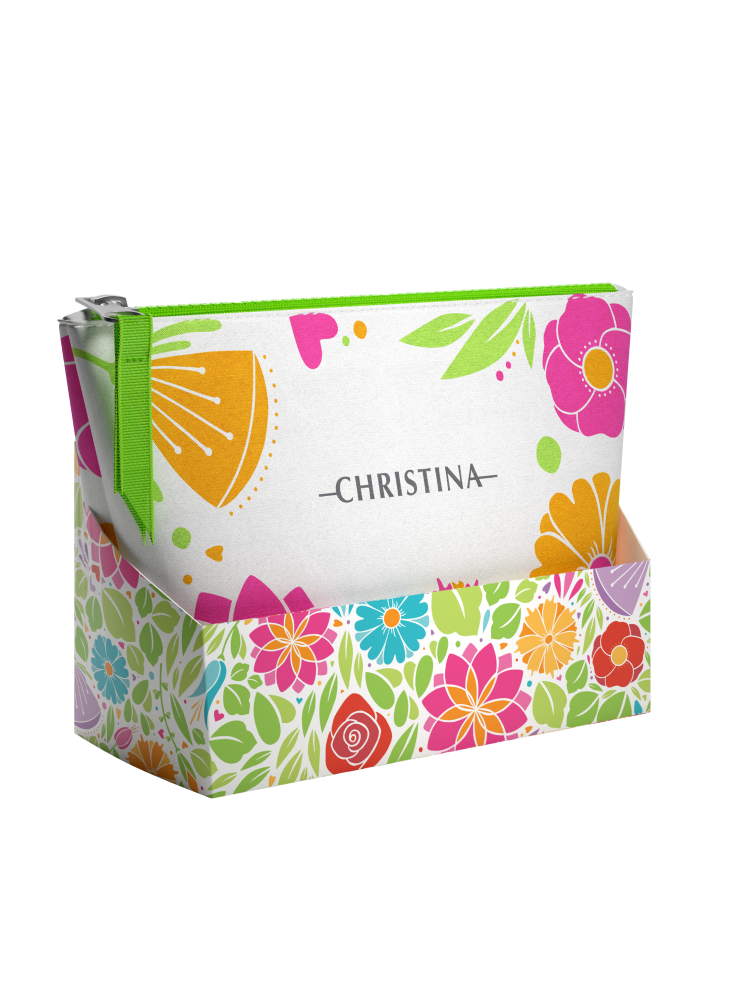 Косметичка Christina Floral 25*17*8,5 от Christina