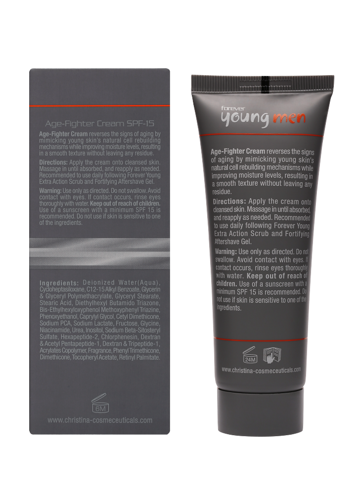

Forever Young Men Age-Fighter Cream SPF 15