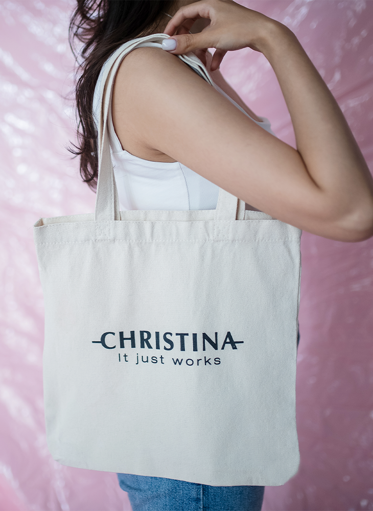 Christina Shopper Bag Cotton Christina Cosmetics - фото 2