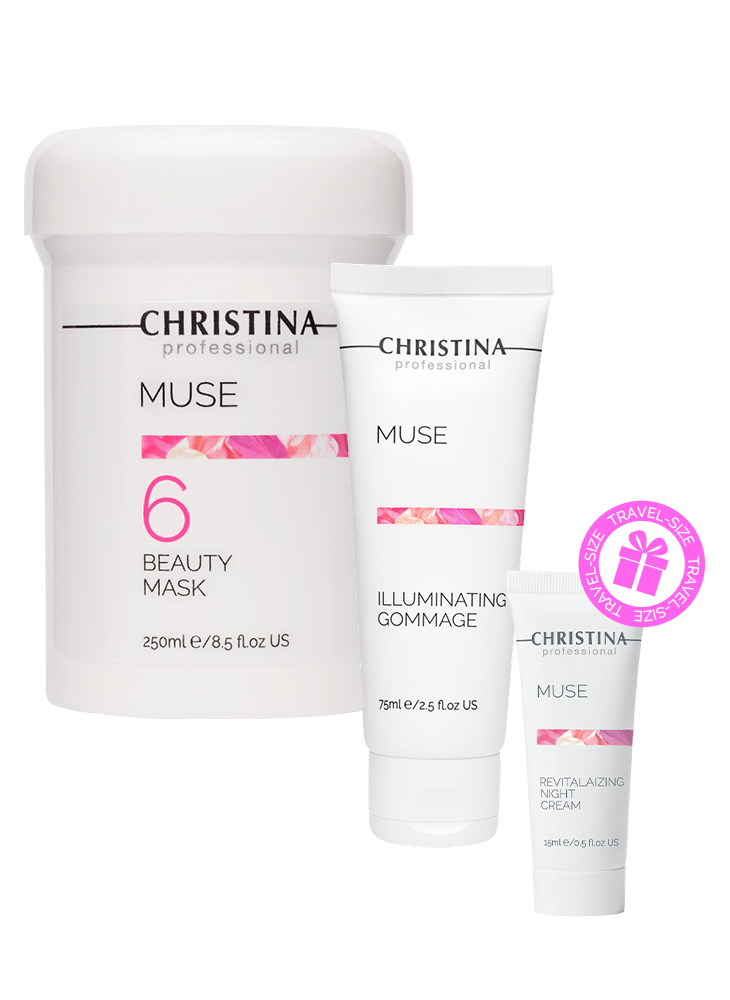 

Muse Velvet Glow Set - Набор для обновления и сияния кожи