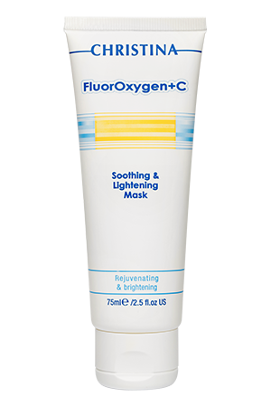 FluorOxygen+C Soothing & Lightening Mask – Успокаивающая и осветляющая маска, 75 мл