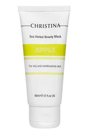 Sea Herbal Beauty Mask Apple for oily and combination skin – Маска красоты на основе морских трав для жирной и комбинированной кожи «Яблоко», 60 мл