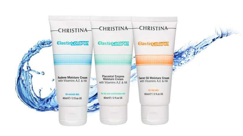 ElastinCollagen Moisture Cream with Vitamins A, E & HA