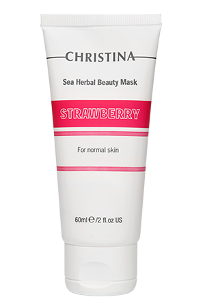 Sea Herbal Beauty Mask Strawberry for normal skin – Маска красоты на основе морских трав для нормальной кожи «Клубника», 60 мл