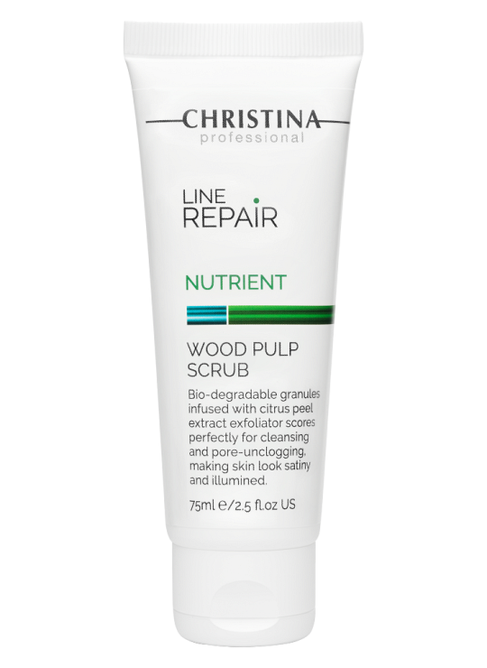 Line Repair Nutrient Wood Pulp Scrub