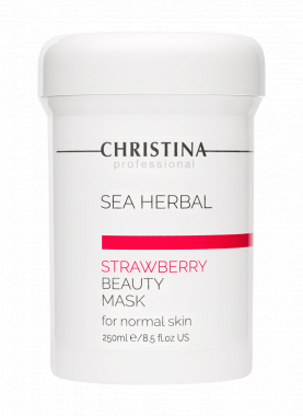 Sea Herbal Beauty Mask Strawberry for normal skin