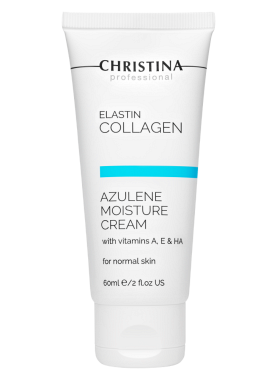 Elastin Collagen Azulene Moisture Cream with Vitamins A, E & HA for normal skin